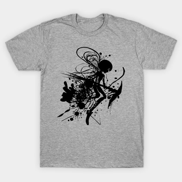 Girl Dark Soul T-Shirt by Bongonation